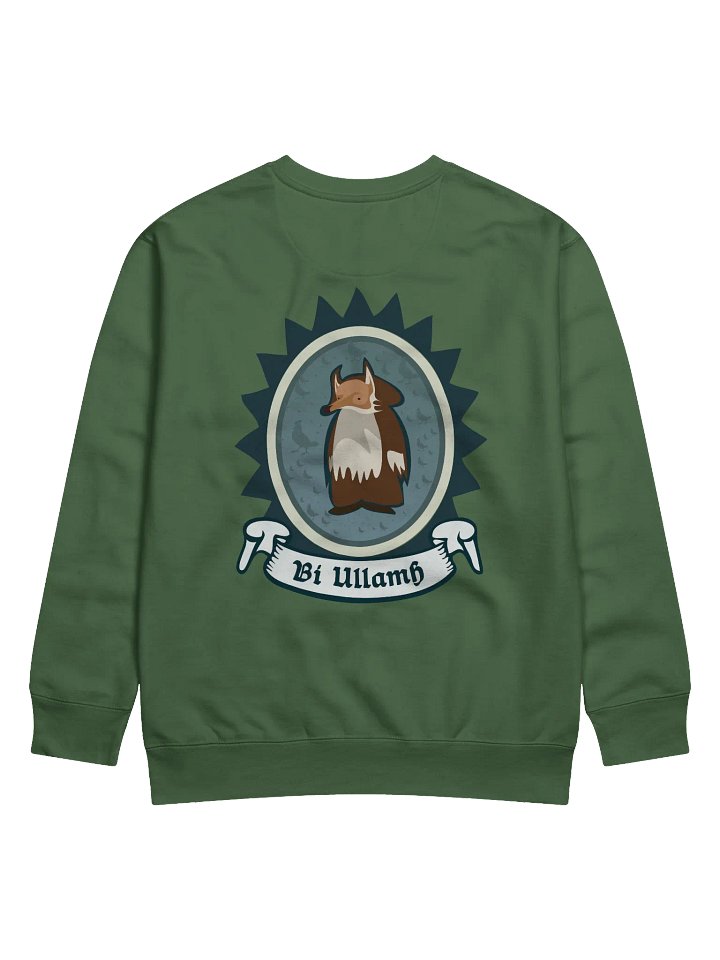 Sionnach Bí Ullamh Geansaí Cotton Heritage Premium (Back Patch) product image (2)