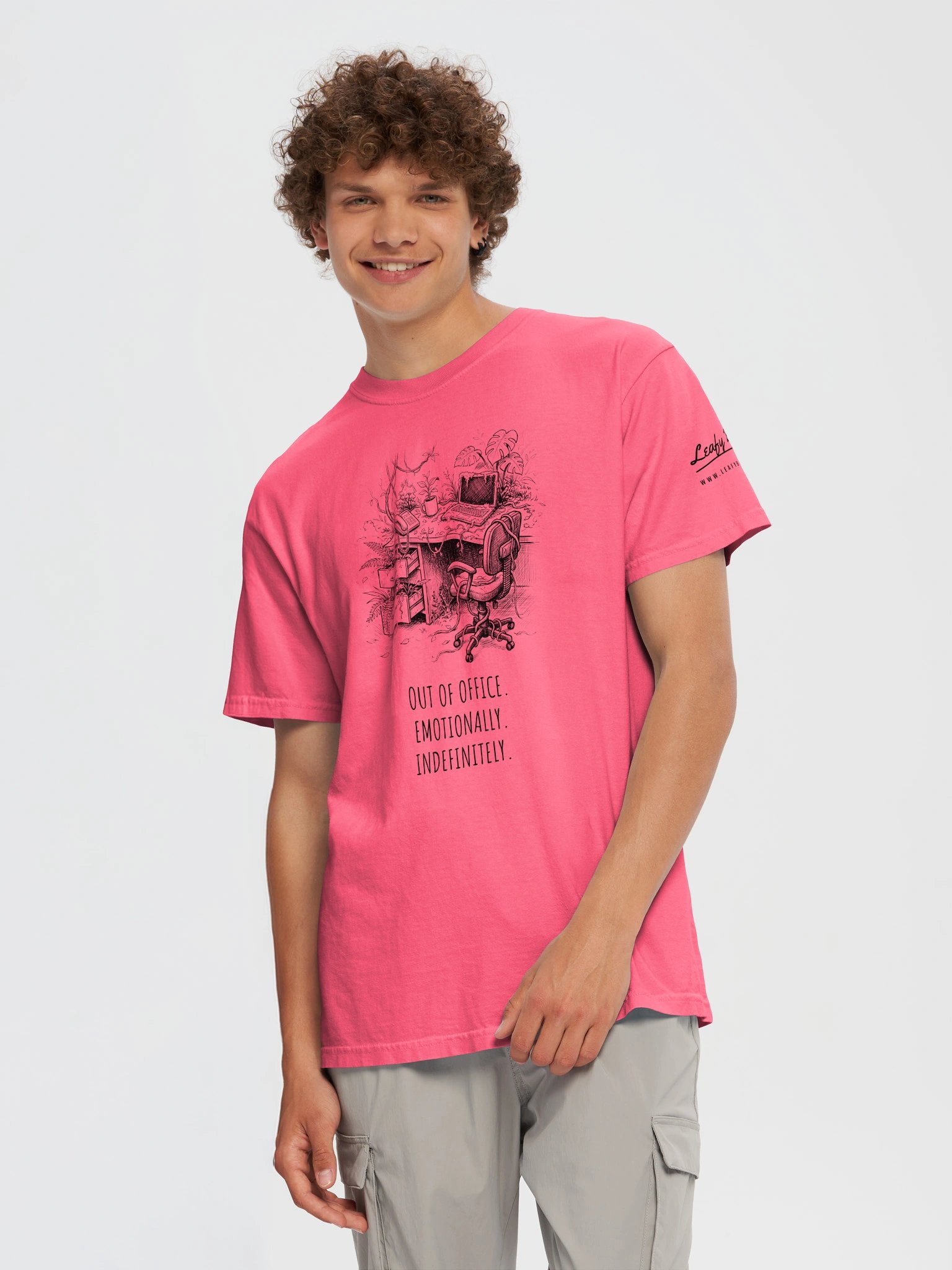 Out of Office Tee – Funny Work Burnout Shirt product image (5)