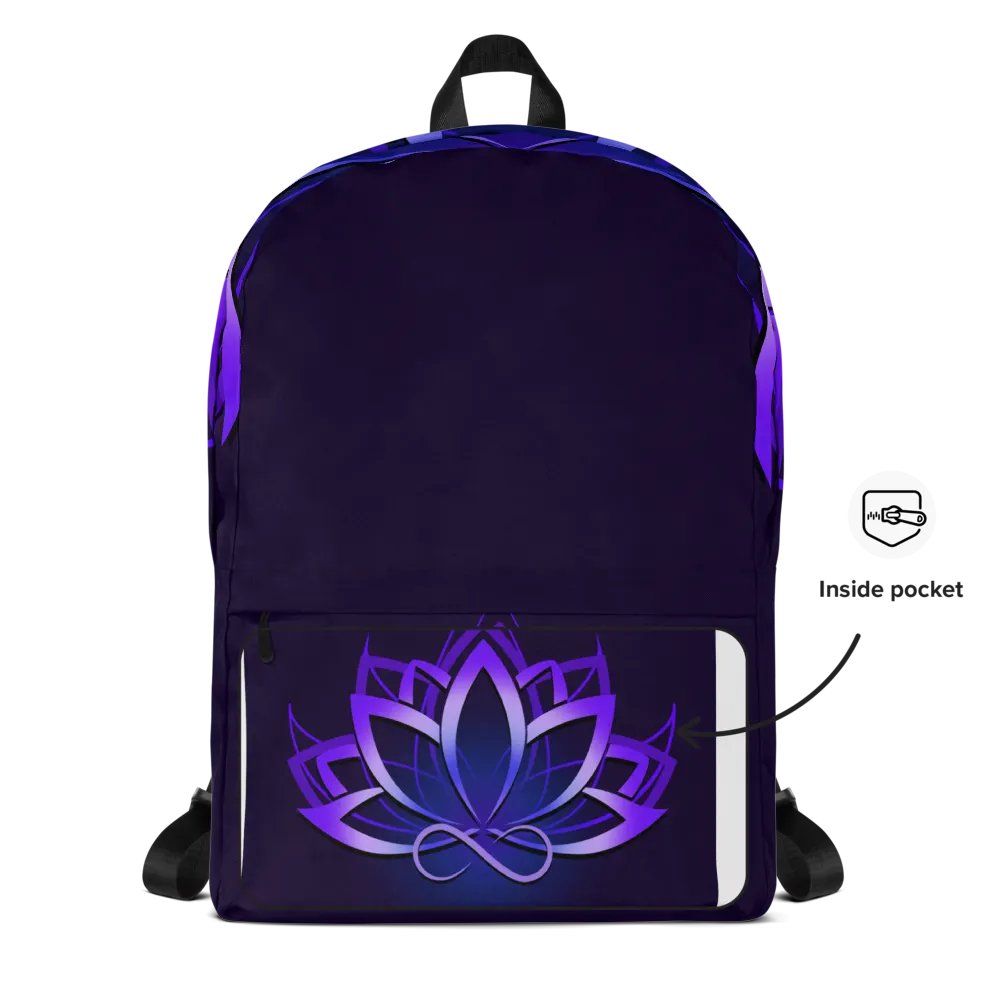 Flexxfinity Lotus Backpack Dark product image (9)