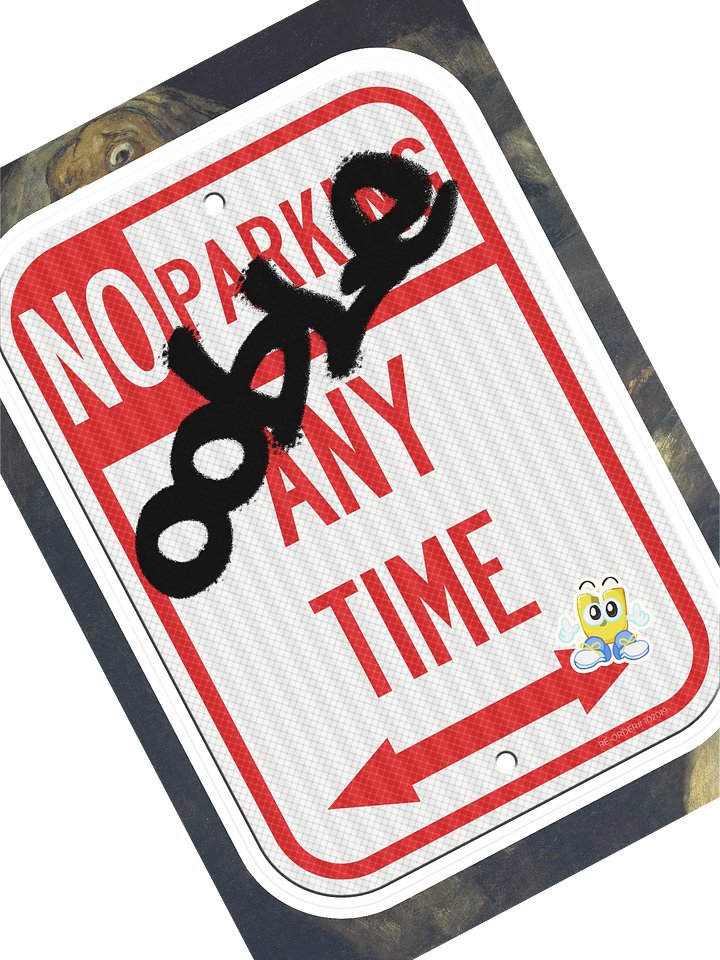 No Parking Sticker product image (1)