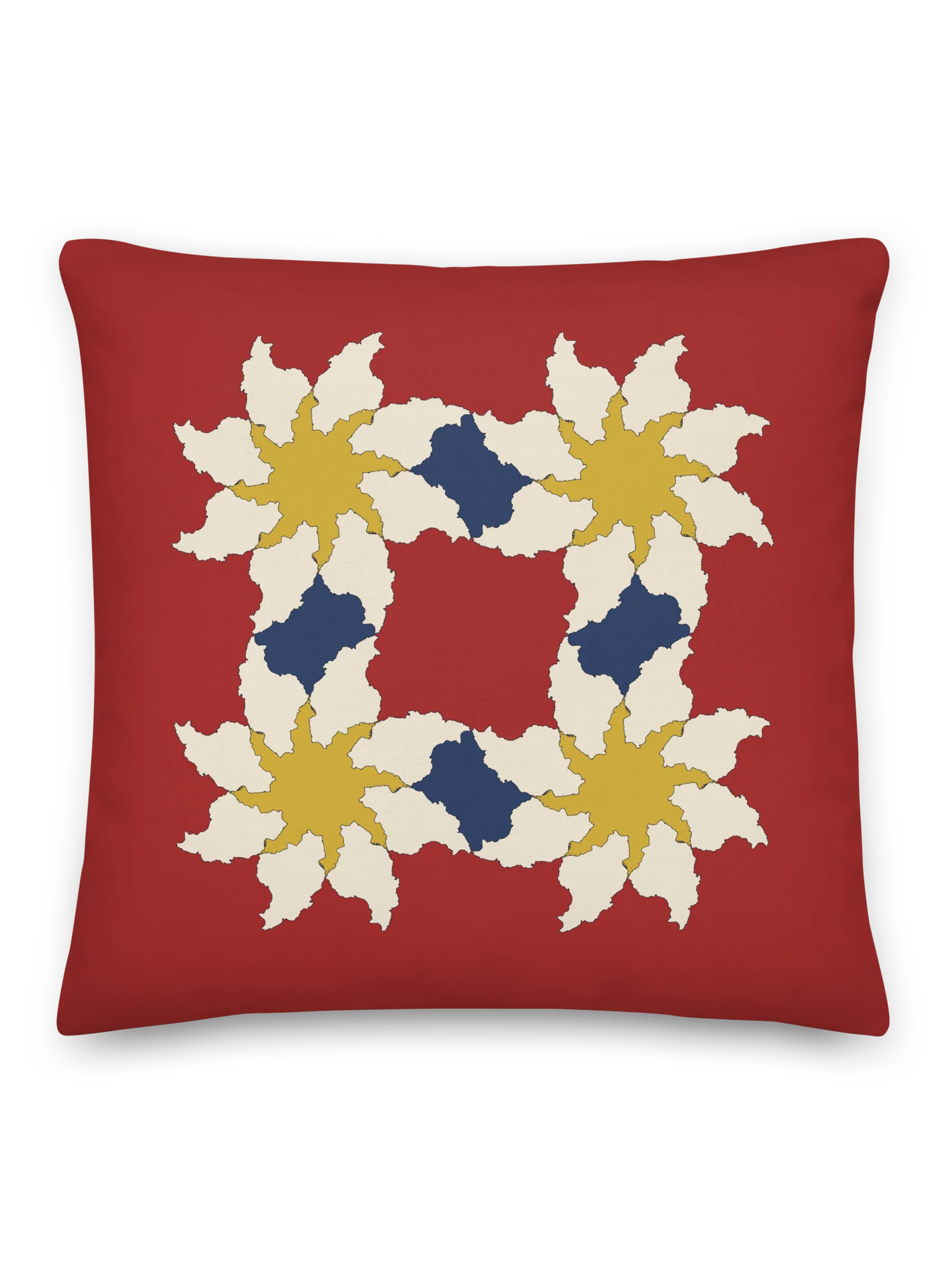 Where Iran Blooms Cushion Cover, Russet product image (1)