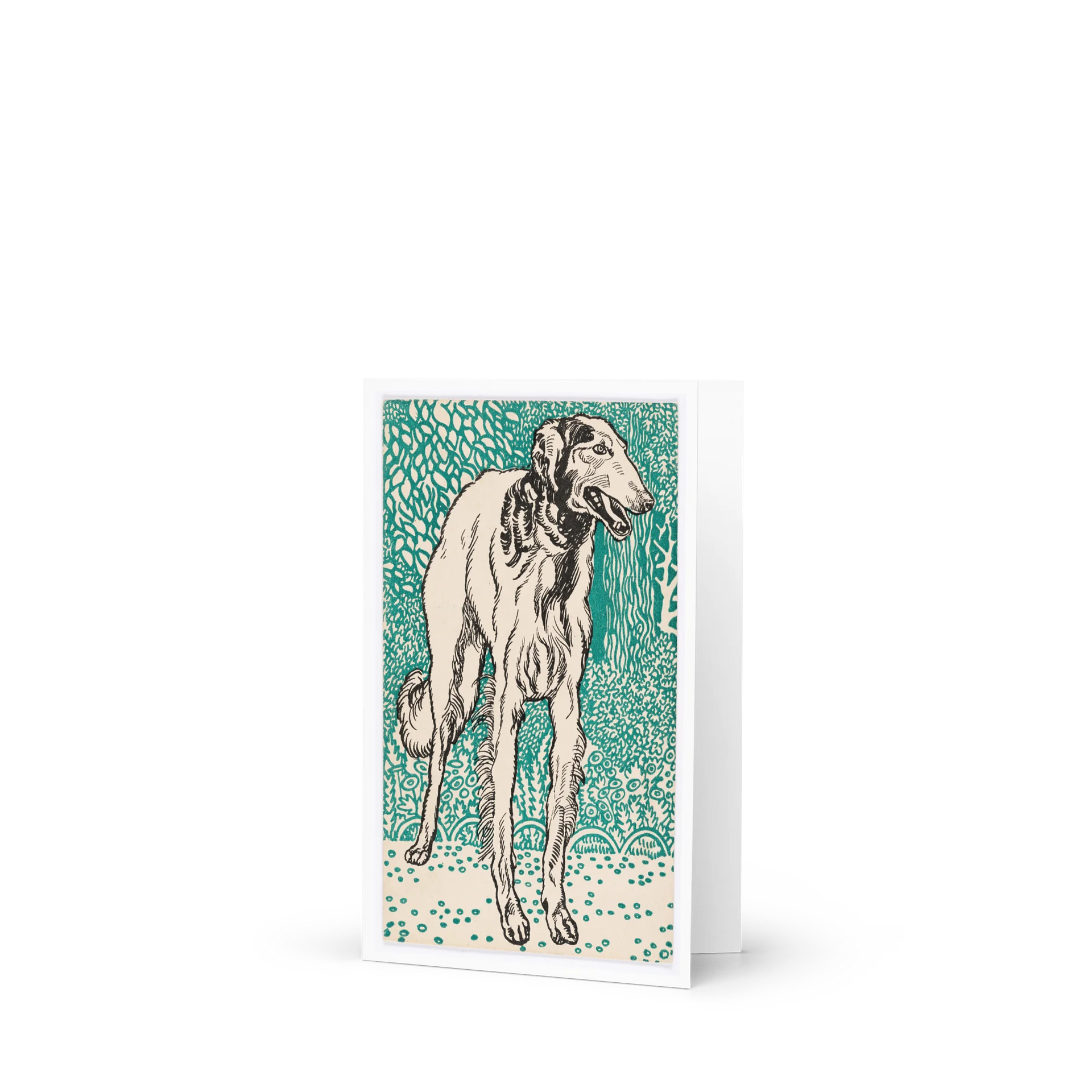 Russian Wolfhound Greeting Card product image (1)
