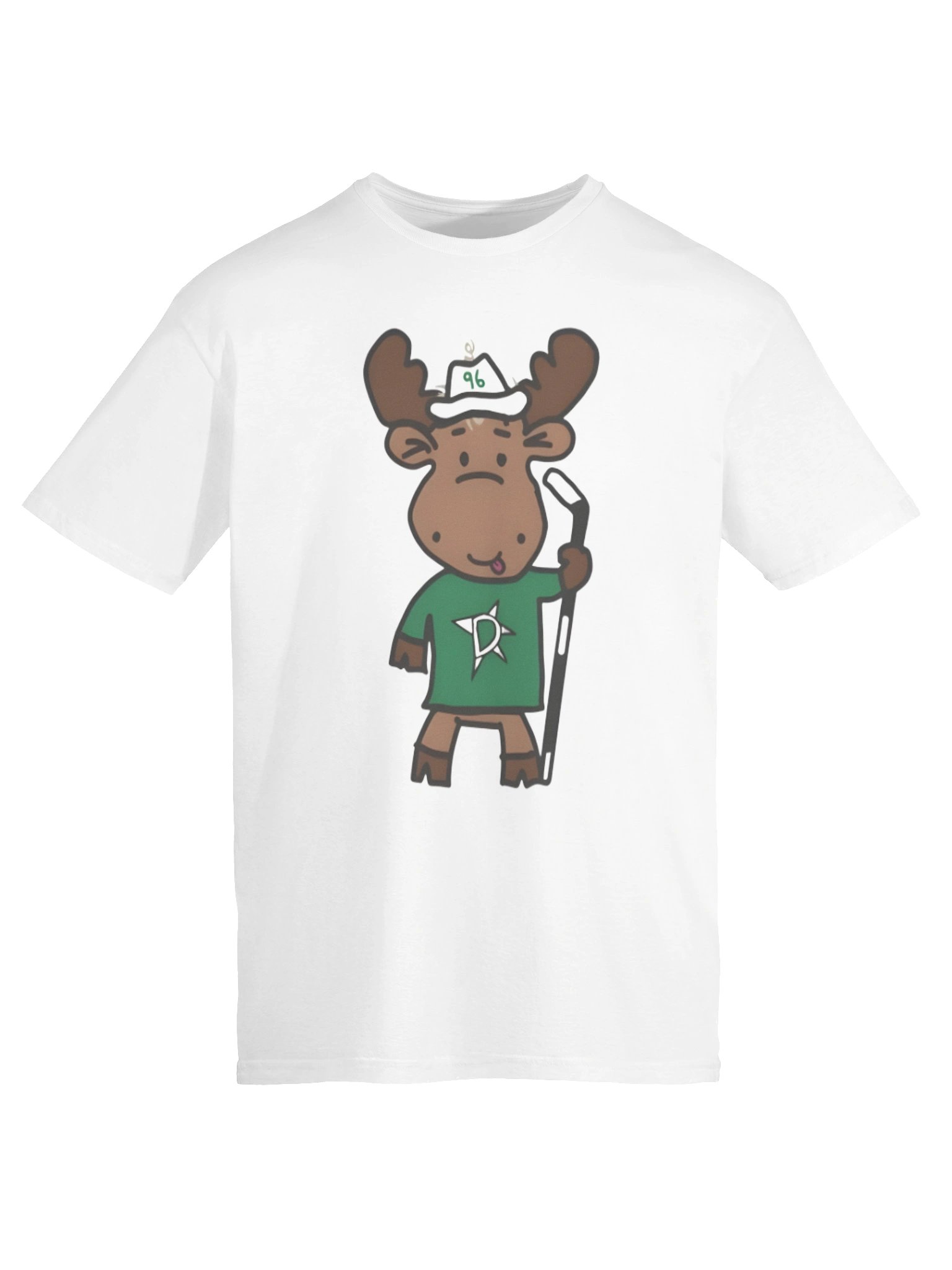 Dallas Stars Doodle Moose Shirt product image (6)