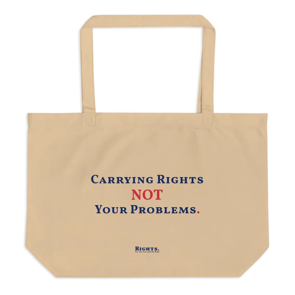 Carrying Rights Not Your Problems. Tote Bag product image (1)