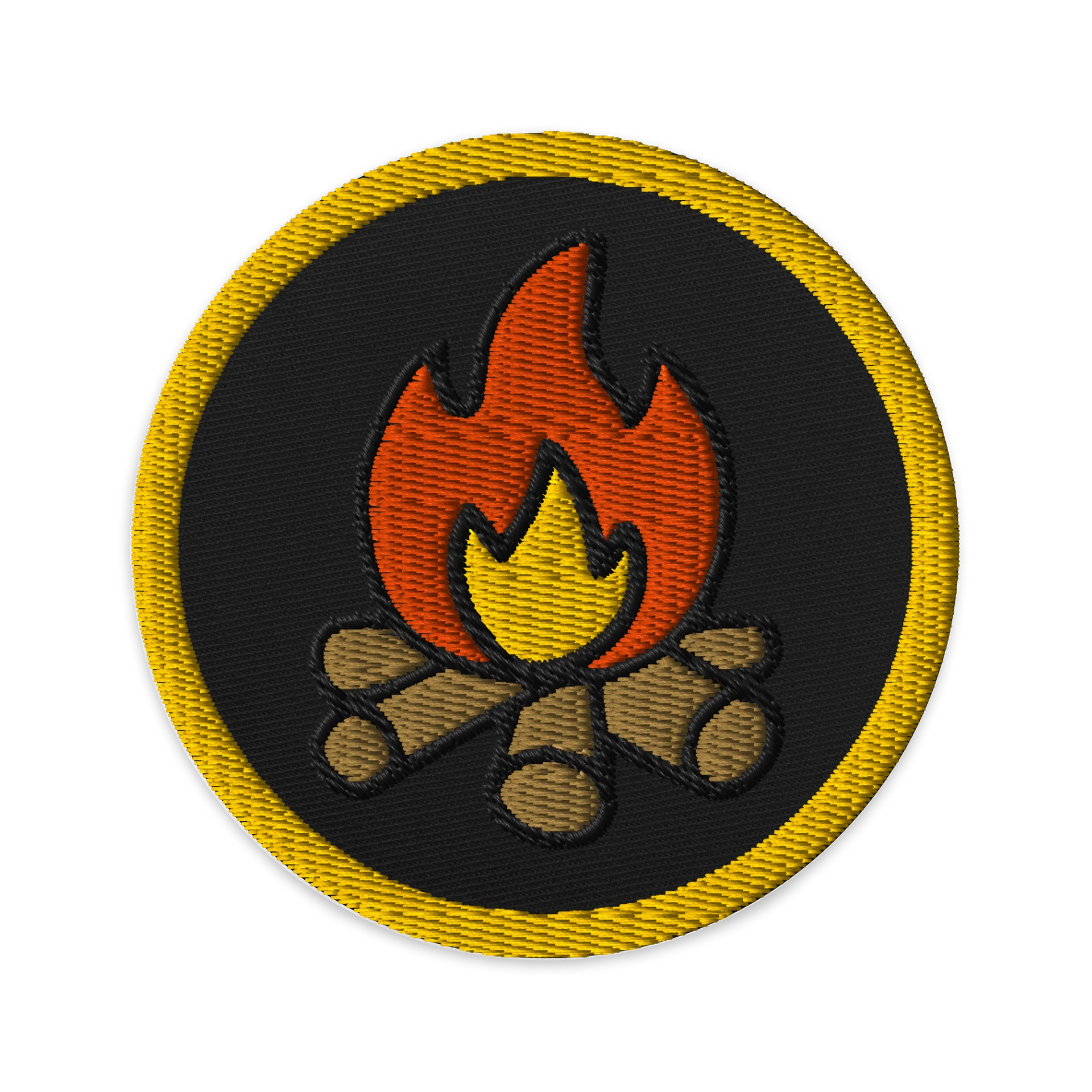 TVLN Patch - Round - Campfire product image (2)