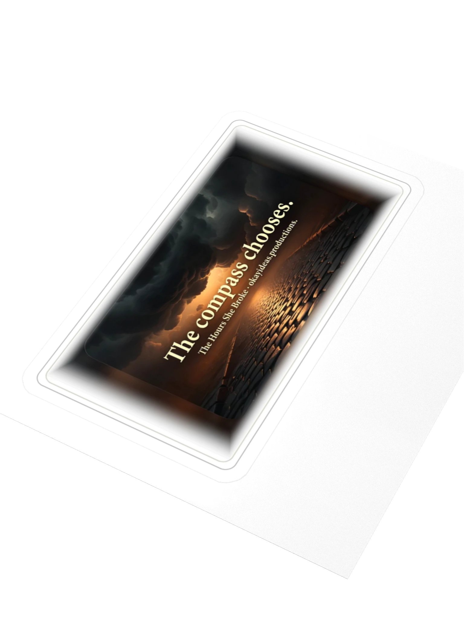 The Hours She Broke — The Compass Chooses Sticker product image (3)