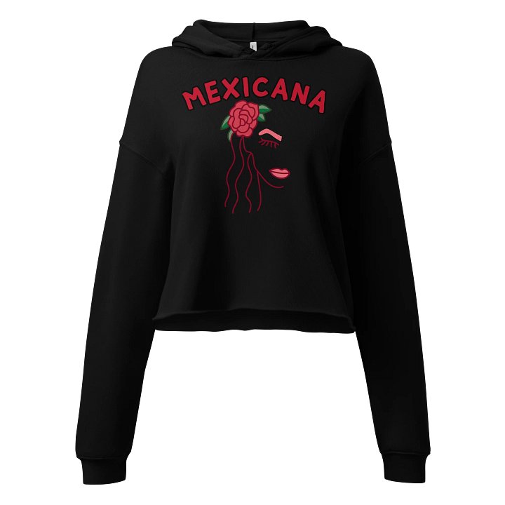 Mexicana Rose Crop Hoodie product image (1)