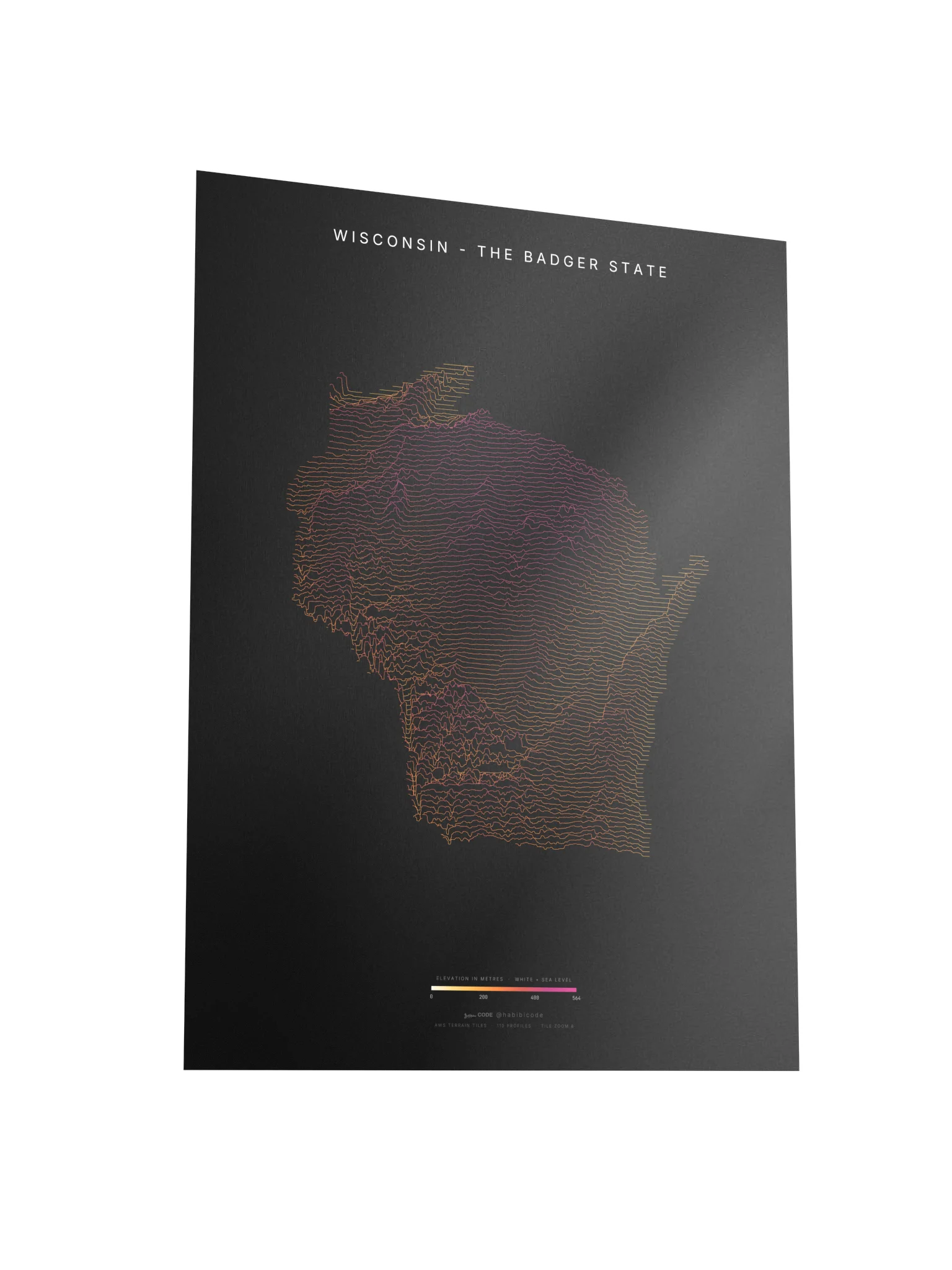 Ridgeline Poster - Wisconsin product image (3)