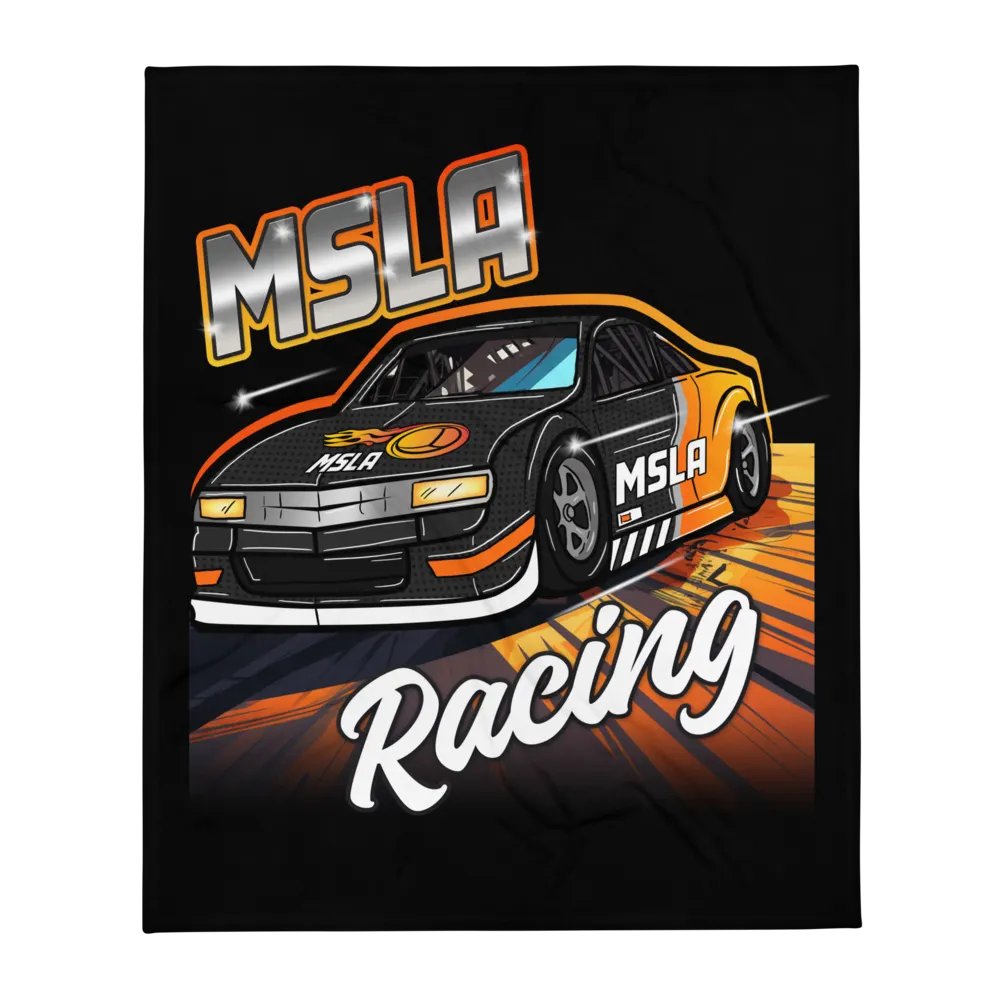 MSLA Racing Team Collection - Throw Blanket product image (1)