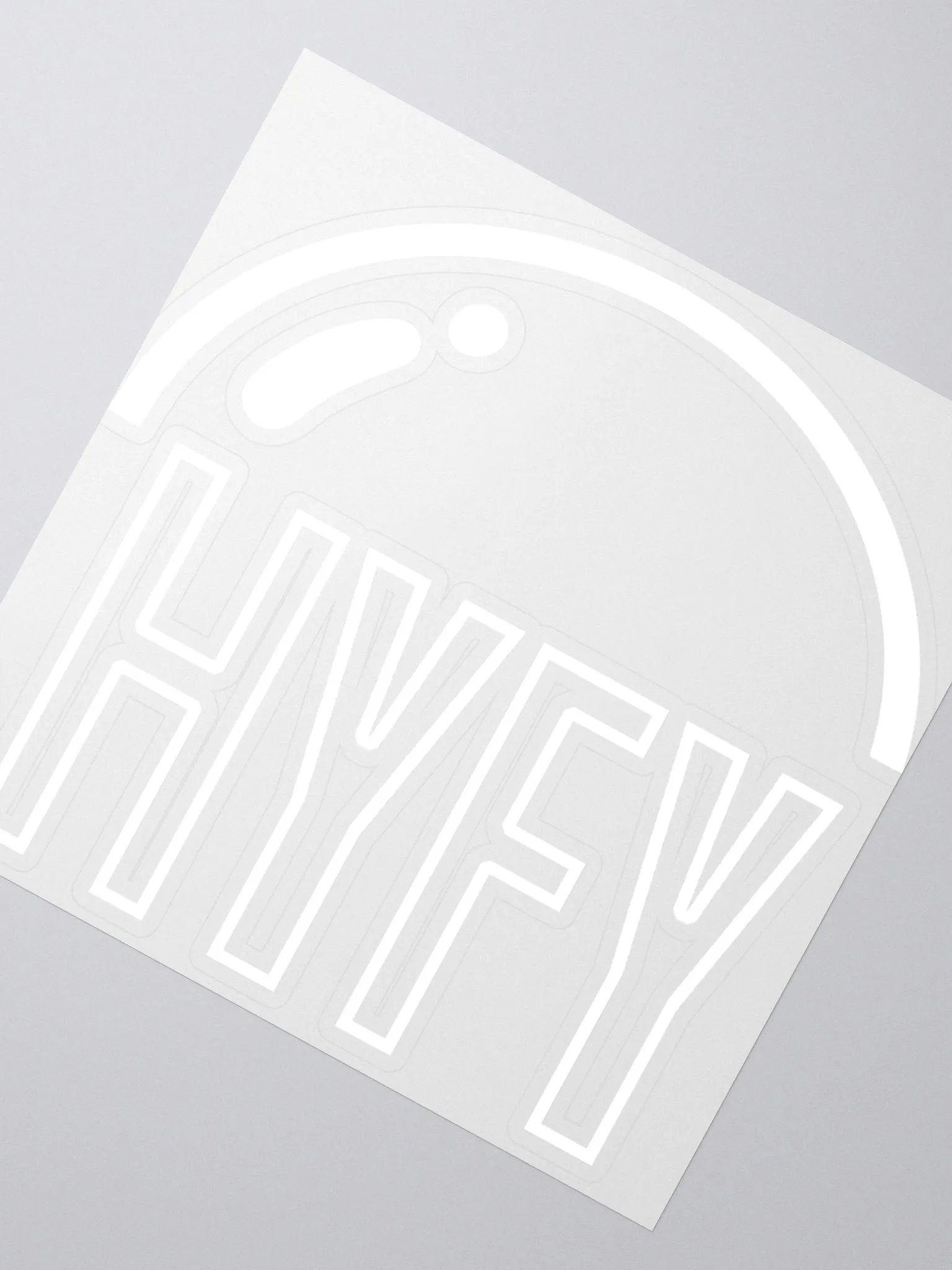 HYFY BALD sticker product image (2)
