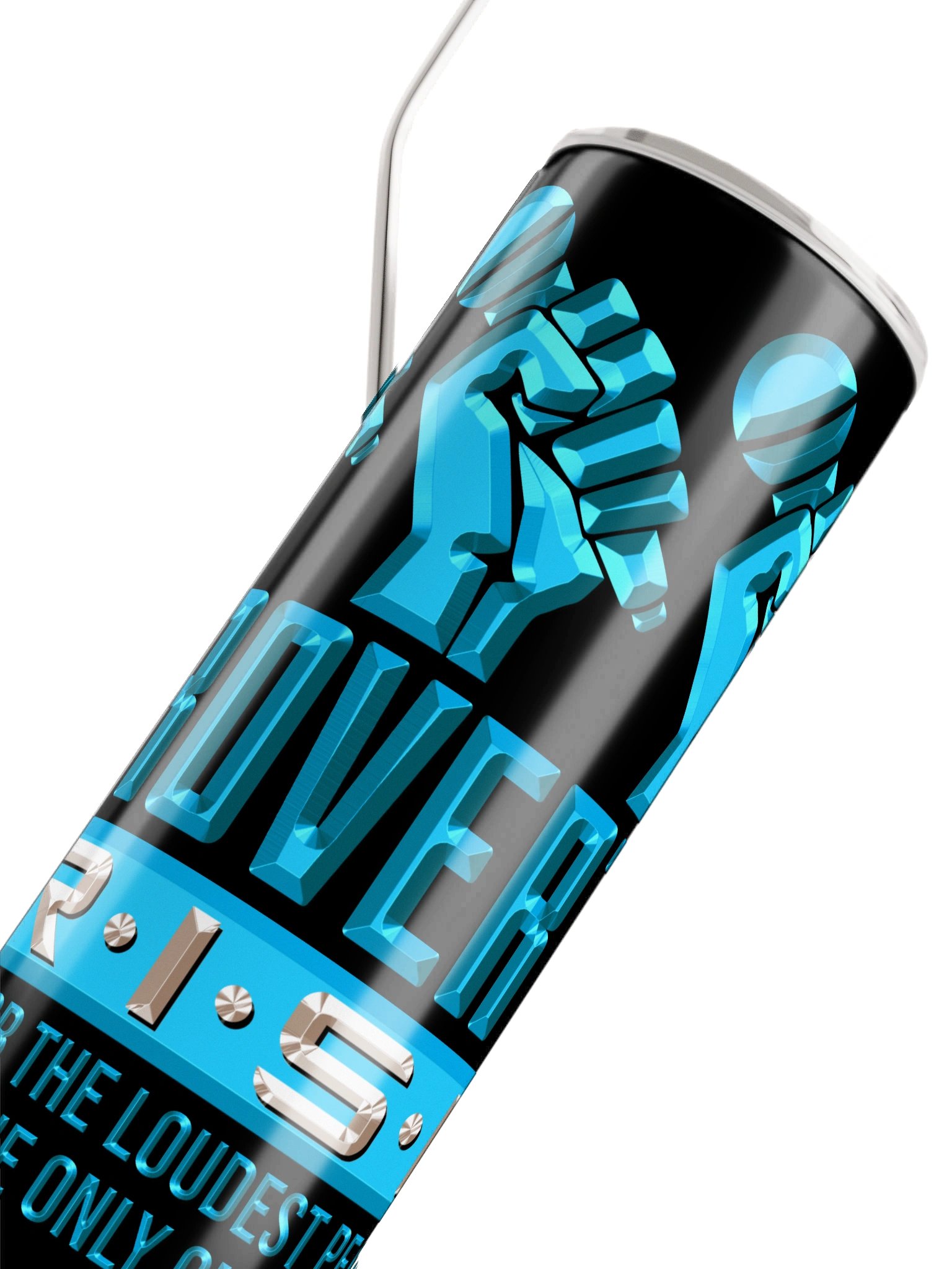 Introverts Arise, 20oz Tumbler, Baby Blue product image (4)