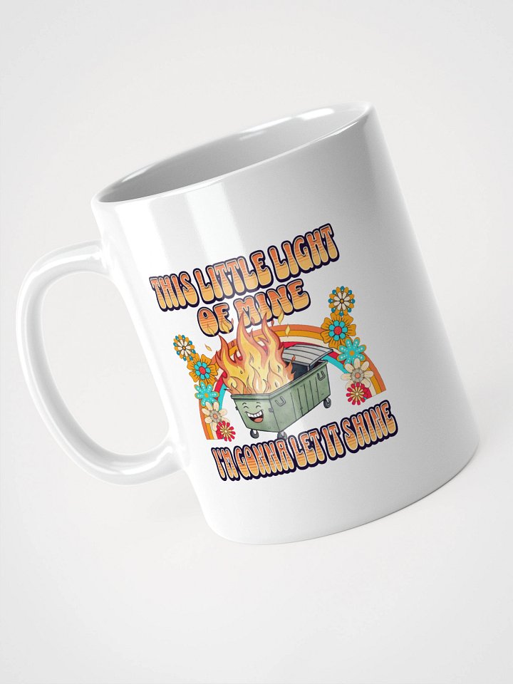 This Little Light Of Mine Dumpster Fire Mug product image (2)