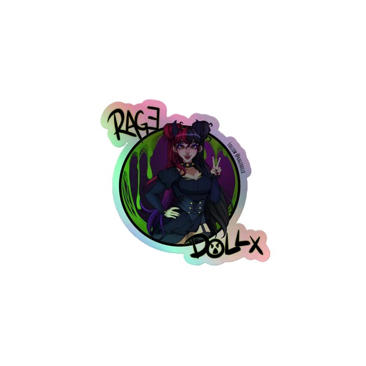 Rage Doll x Darkling - Holo Sticker product image (1)