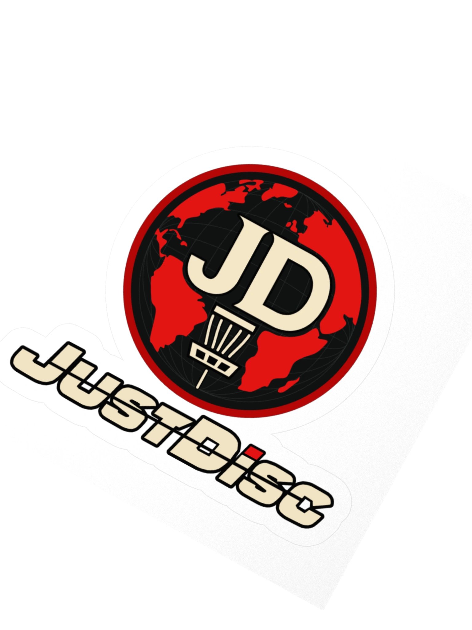 JustDisc Logo Sticker product image (4)