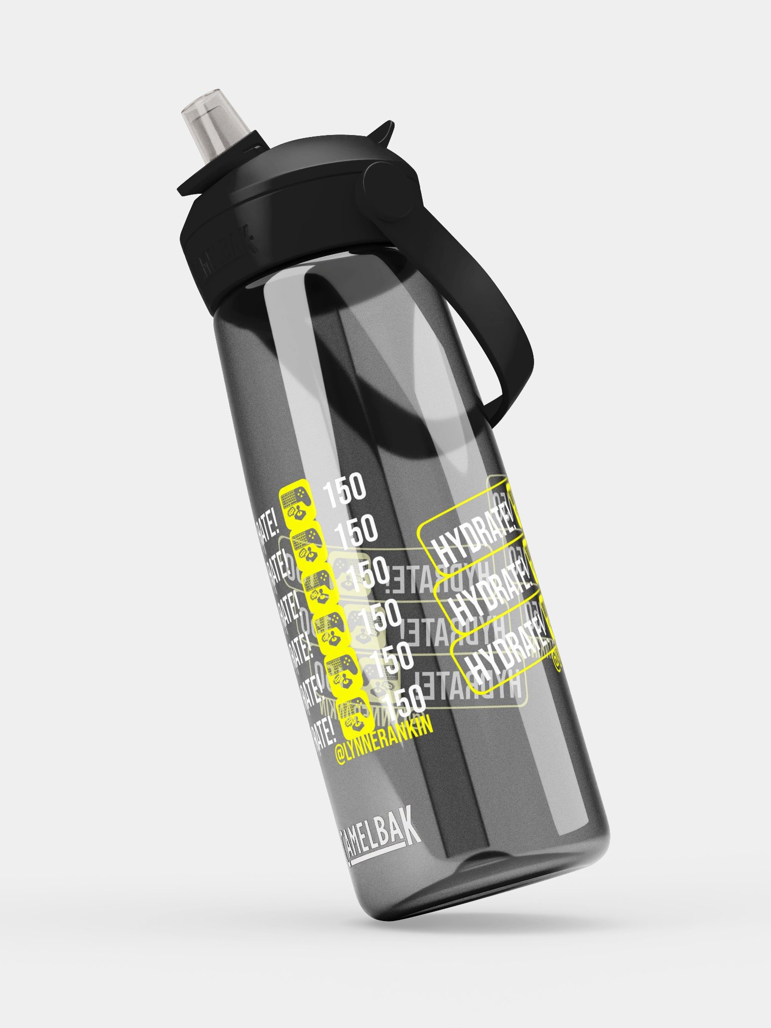 HYDRATE! CamelBak Flip Straw Bottle product image (1)