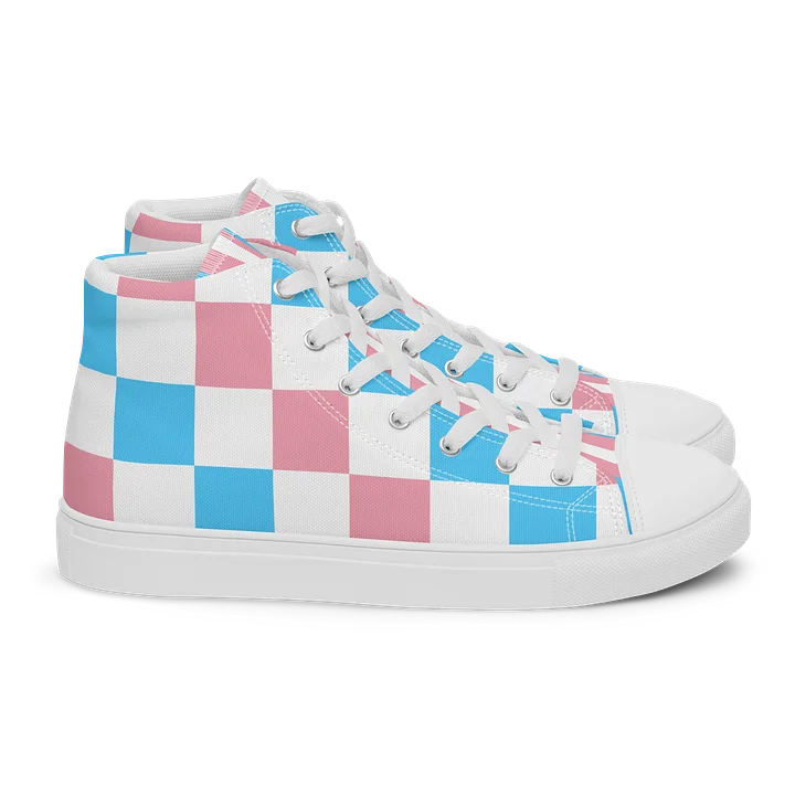 Trans Checkered Sneakers (US Women's Sizes) product image (2)