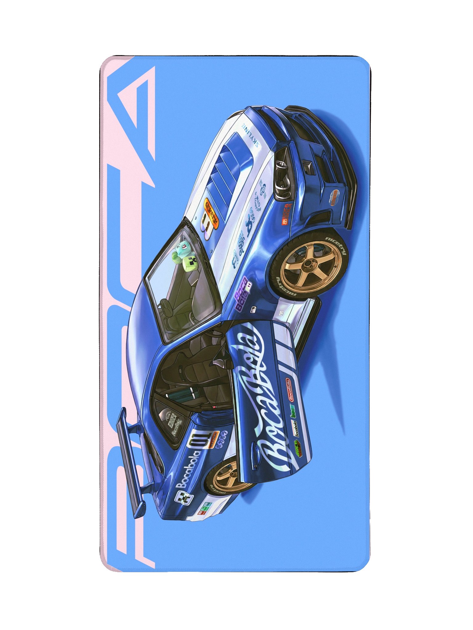 Skyline Mouse Pad - Blue Decal product image (2)