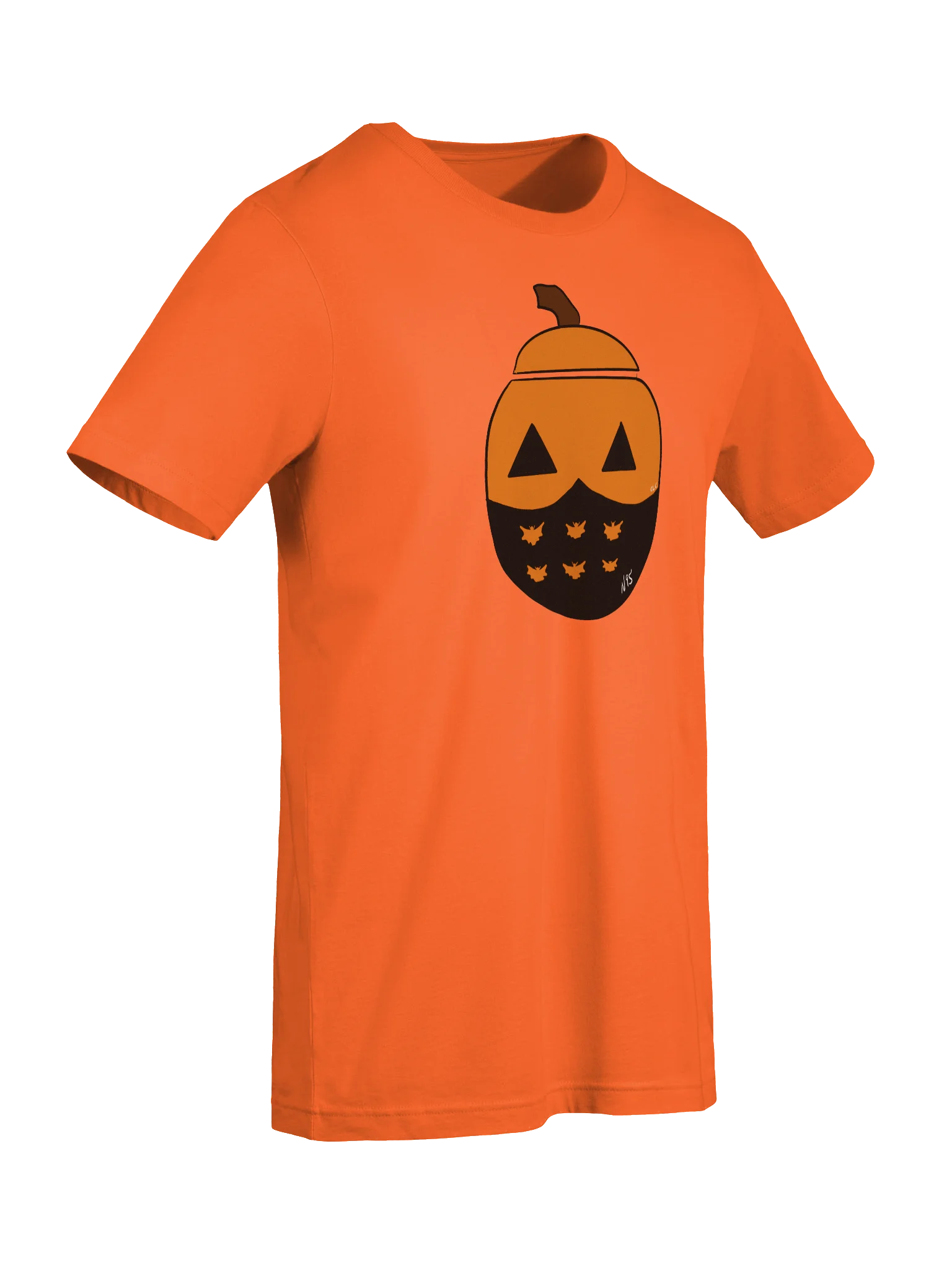 Mask-O-Lantern tee (black mask) product image (10)