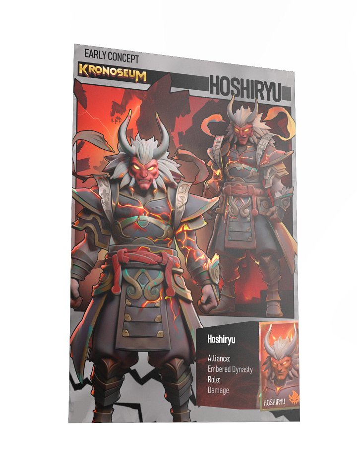 Hoshiryu Early Concept Art Poster product image (2)