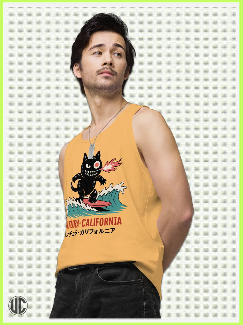 UnkoCon - Ventura CA Men's Surfer Tank Top product image (2)