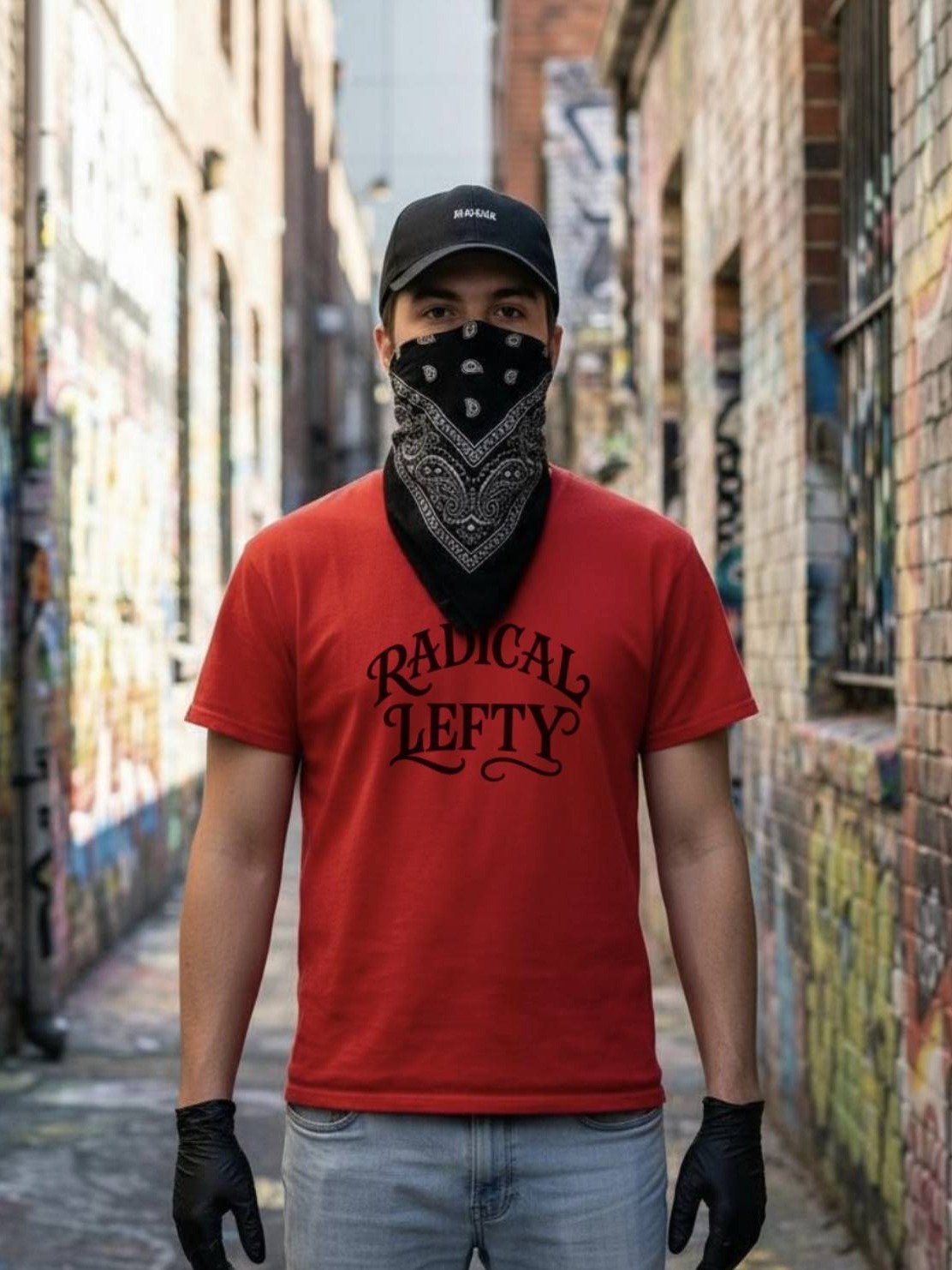 Radical Lefty Typography T-Shirt product image (1)
