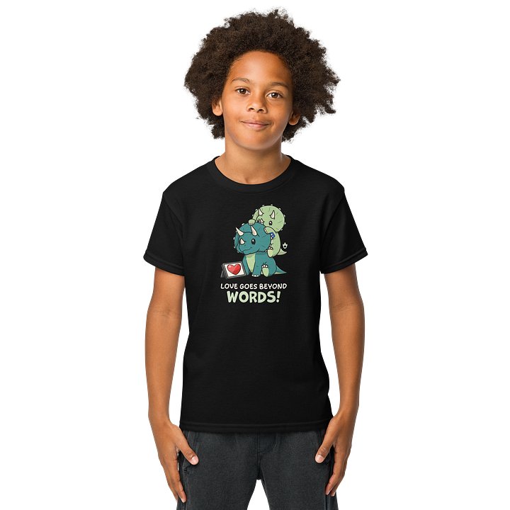 Love Goes Beyond Words! - Youth Tee product image (1)