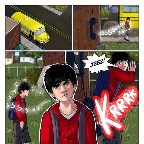 The story continues. Page 4.

#comicpages #indiecomicartist #indieartist #digitalillustration #digitalart #noAI #madebyhumans...