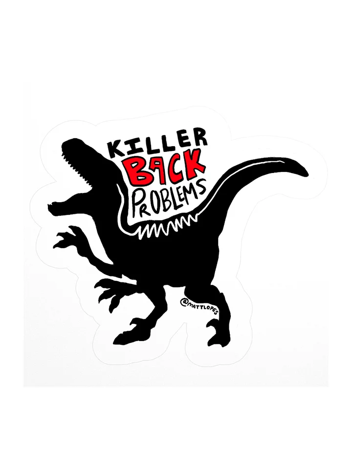 Chiro-Raptor Sticker product image (1)