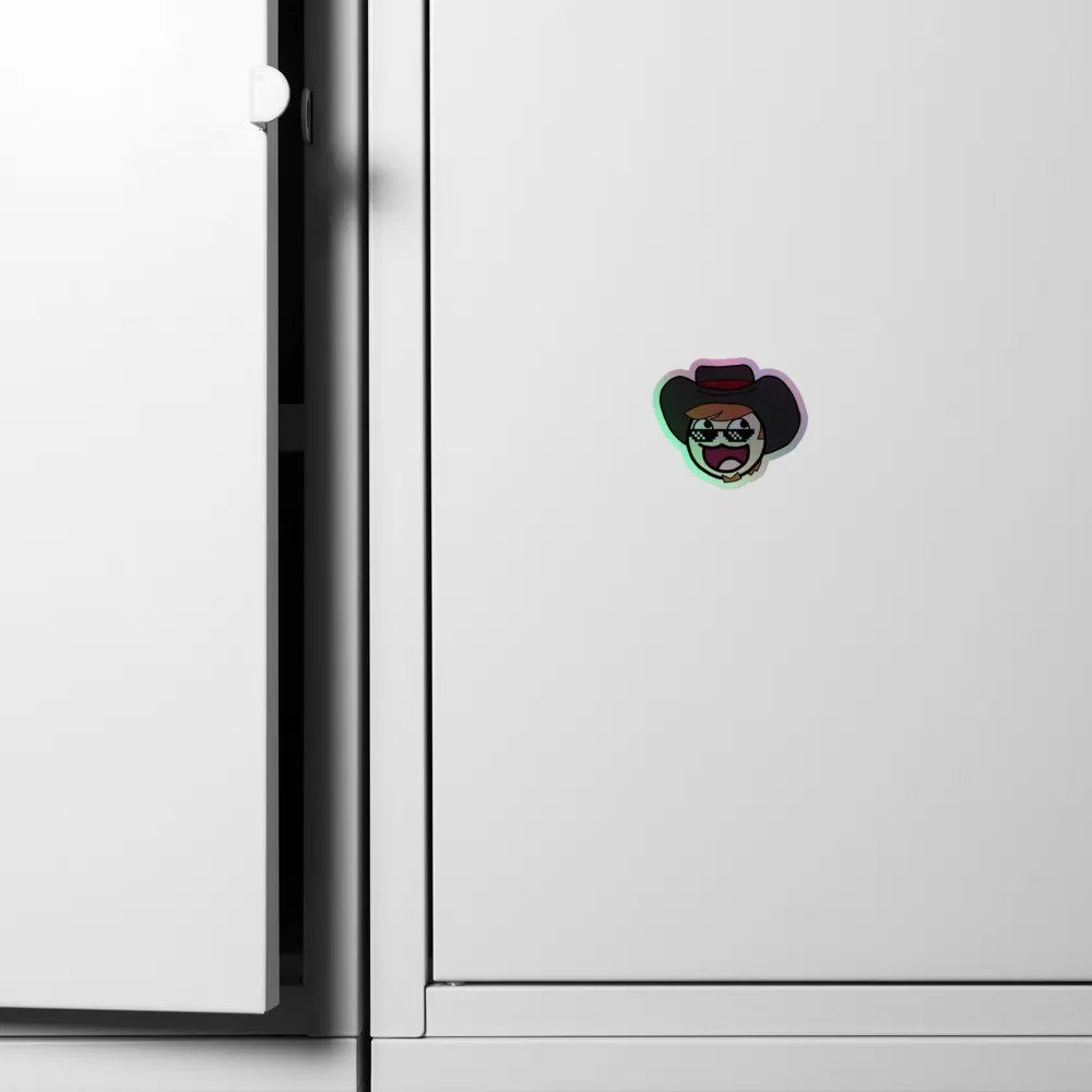 aid00t Epic Face Emote Sticker Sheet (Holographic) product image (6)