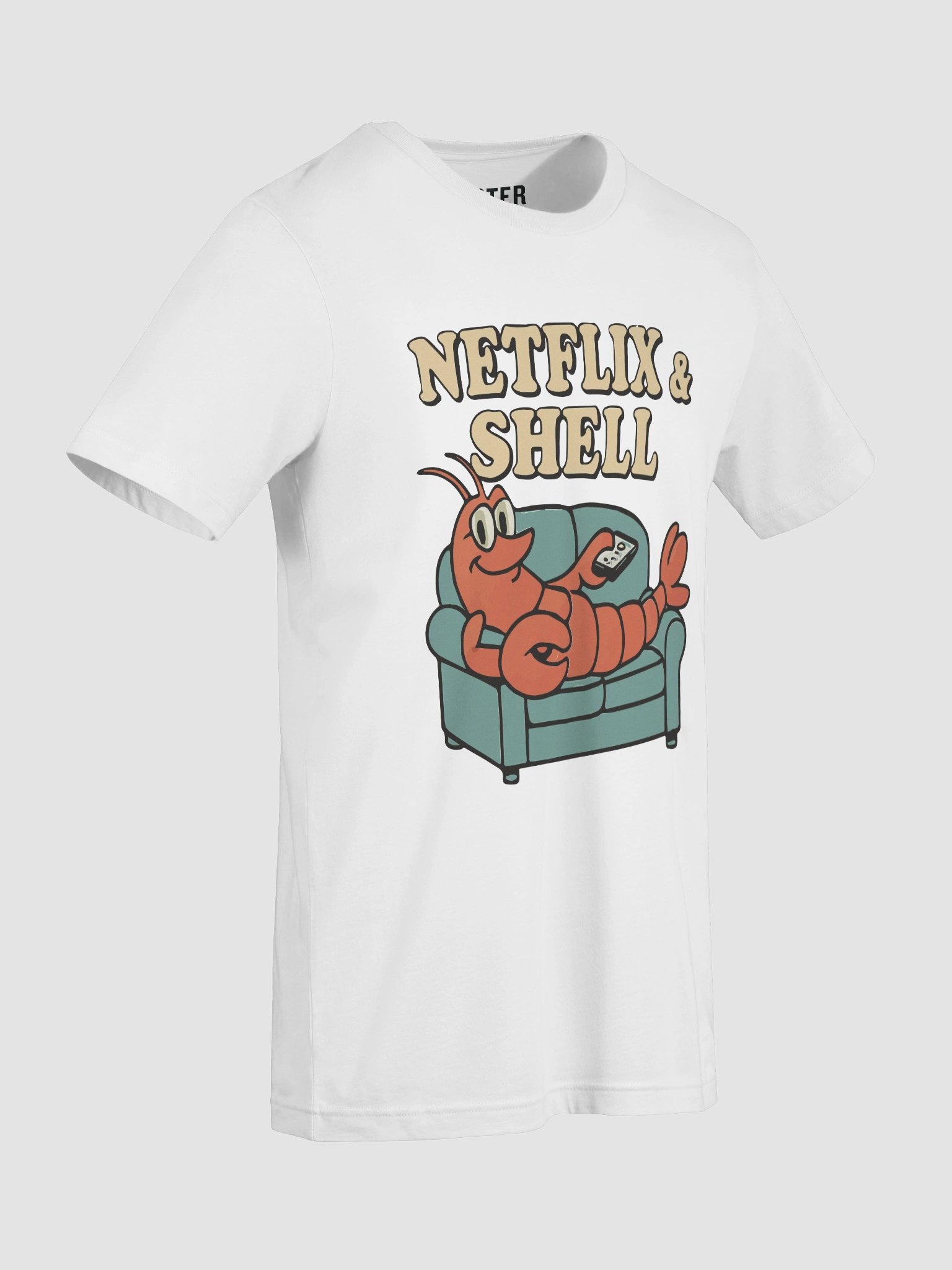 Netflix & Shell – Chill Lobster Vibes Tee product image (10)