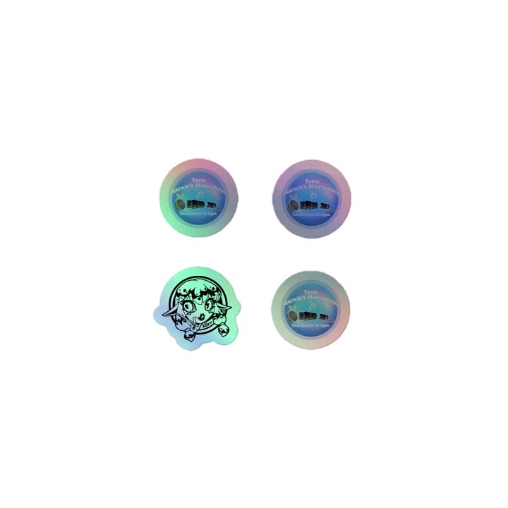 Team Marnie's Microphone - Holo Sticker Sheet product image (1)