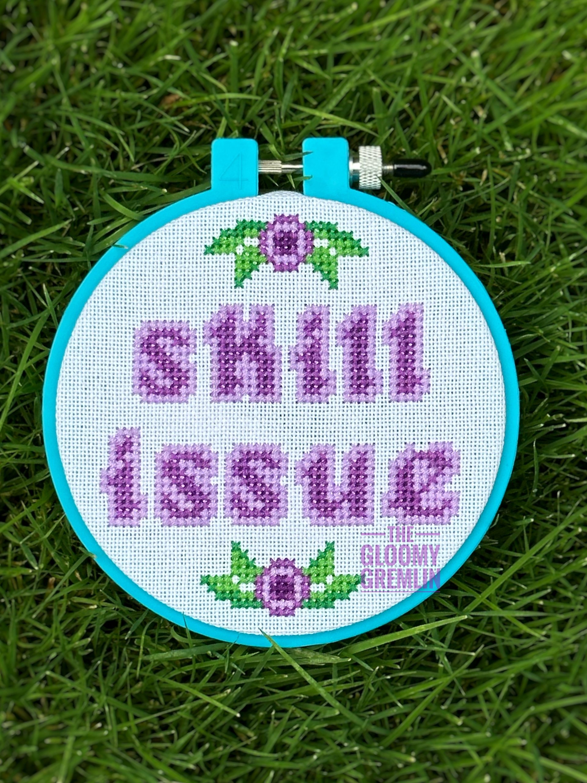 Skill Issue - Cross Stitch Kit product image (2)