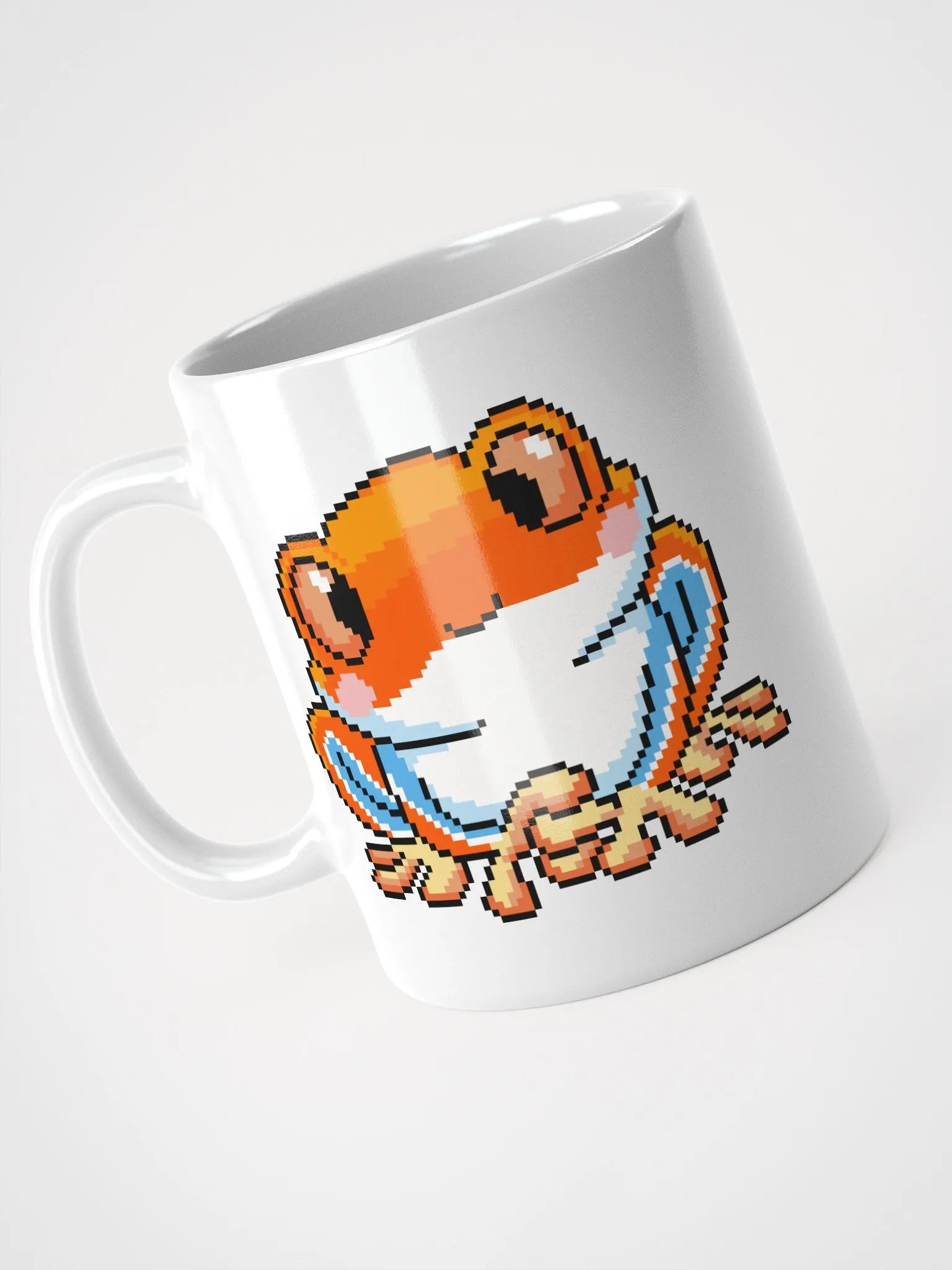 Orange Rip the Frog White Glossy Mug product image (4)