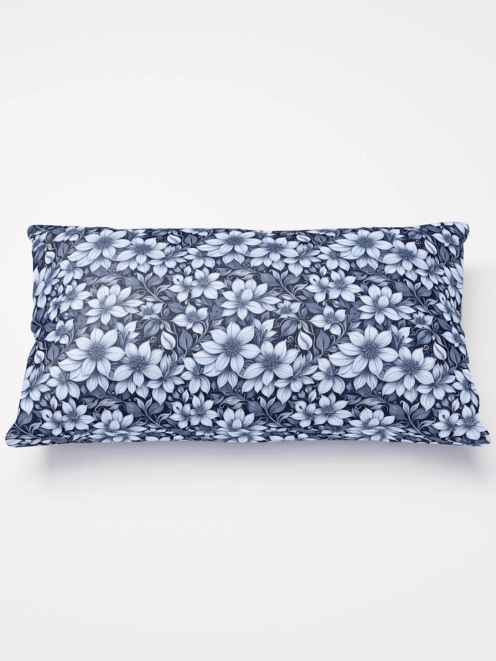 Indigo Flowers Pillow product image (3)