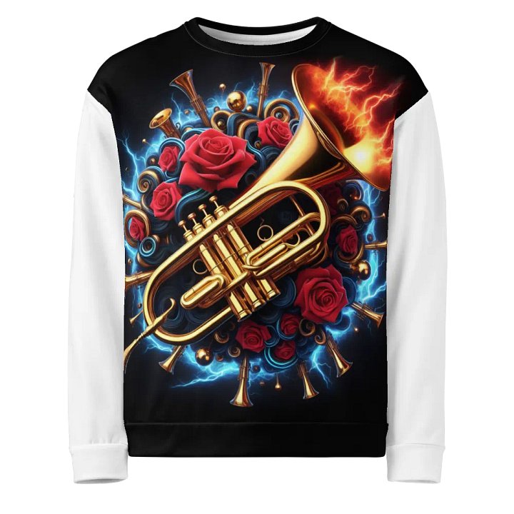 Electrifying Golden Trumpet - Unisex Sweatshirt #40 product image (1)
