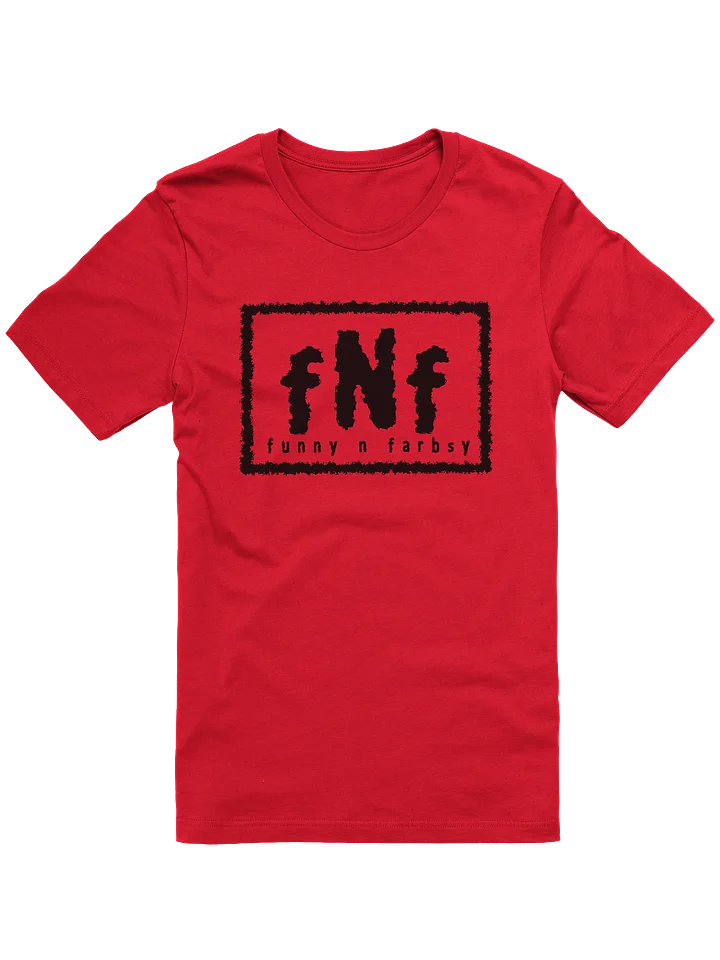 FunnyNFarbsy Invaders Wrestling Shirt (Black Logo) product image (4)