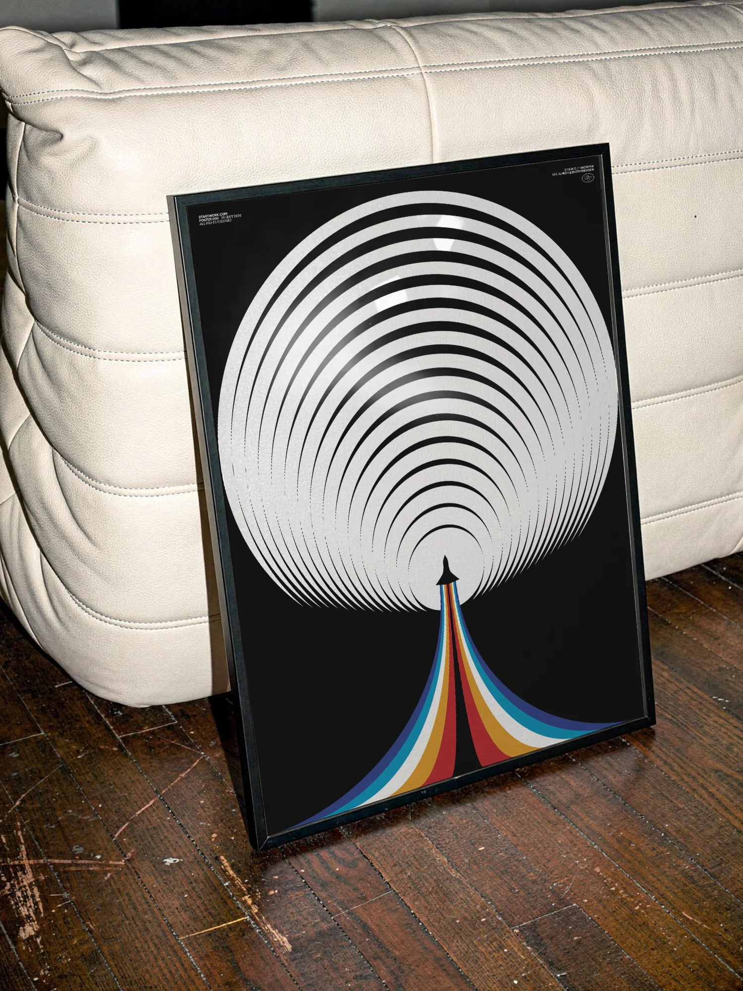 "DEPARTURE" Framed Poster product image (35)