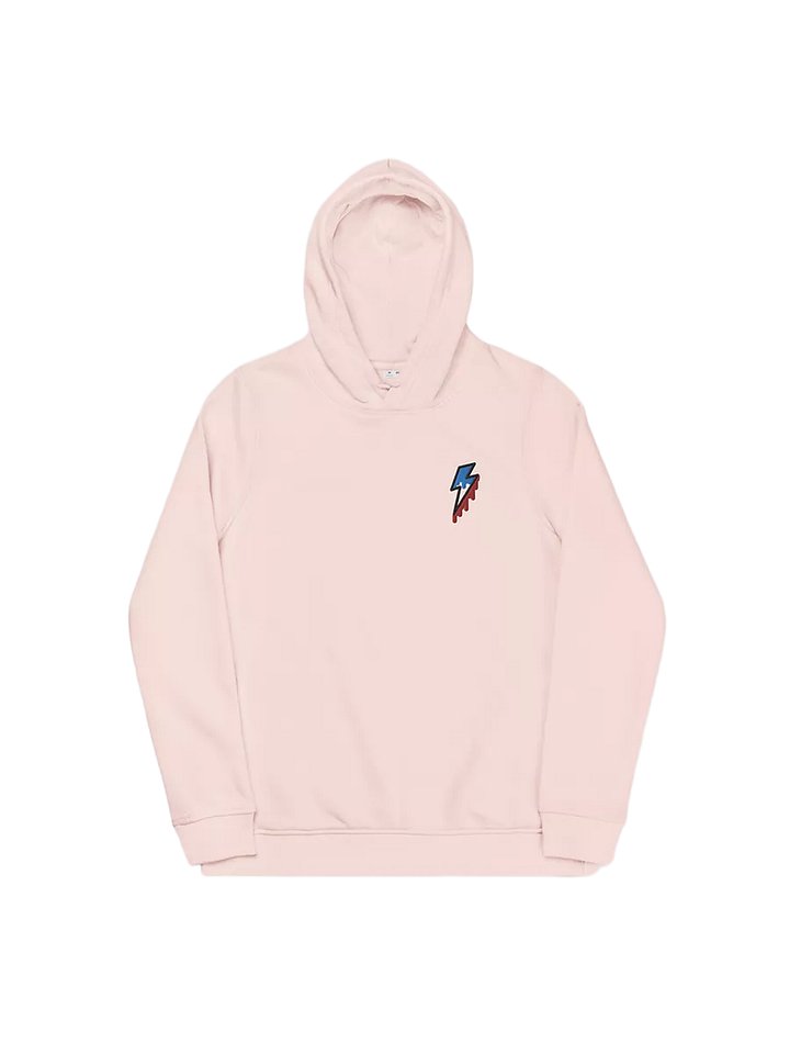 Embroidered Lightning Bolt - Fitted Eco Hoodie product image (1)