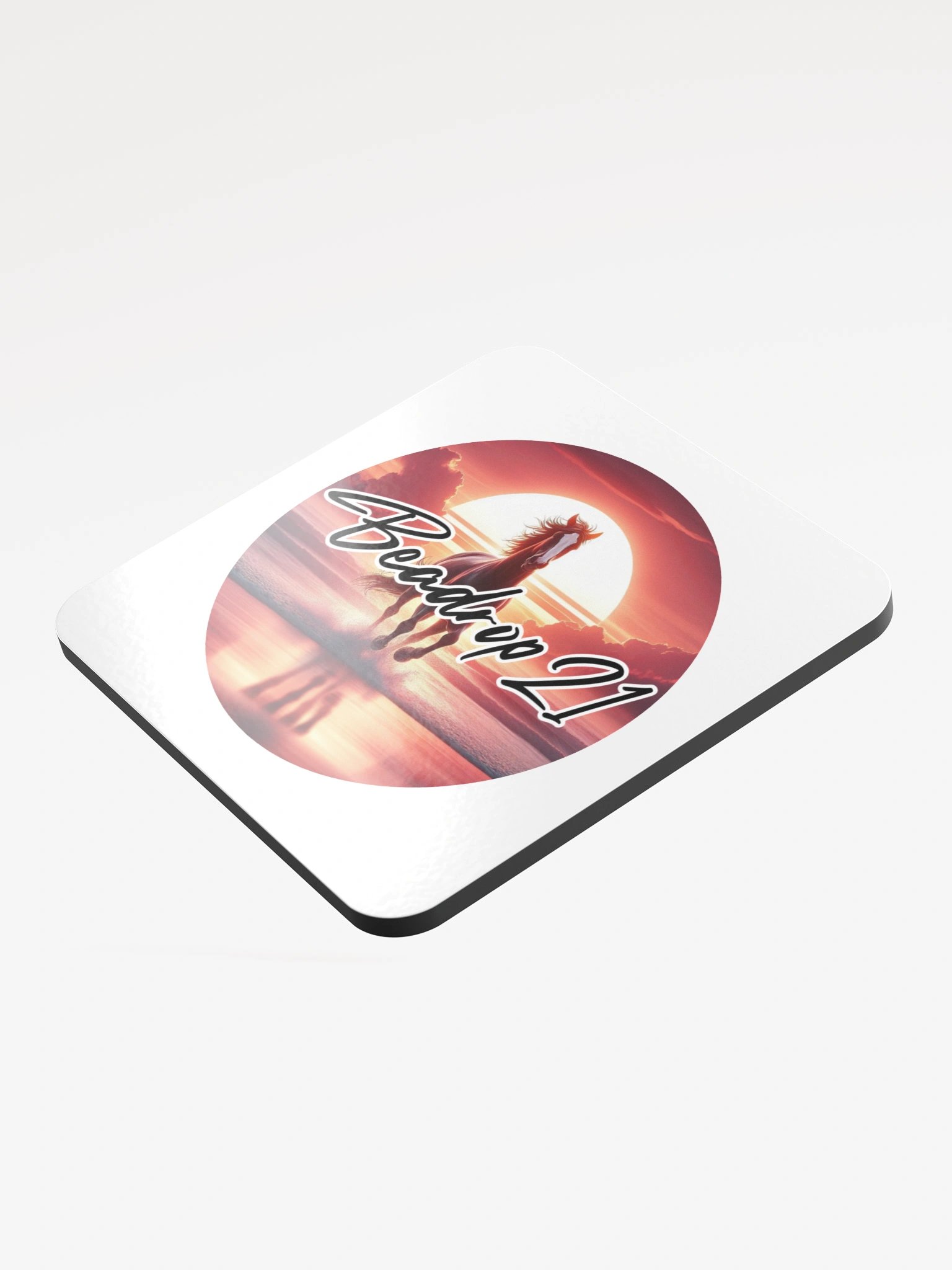 Sunset Gallop Cork Coaster product image (3)