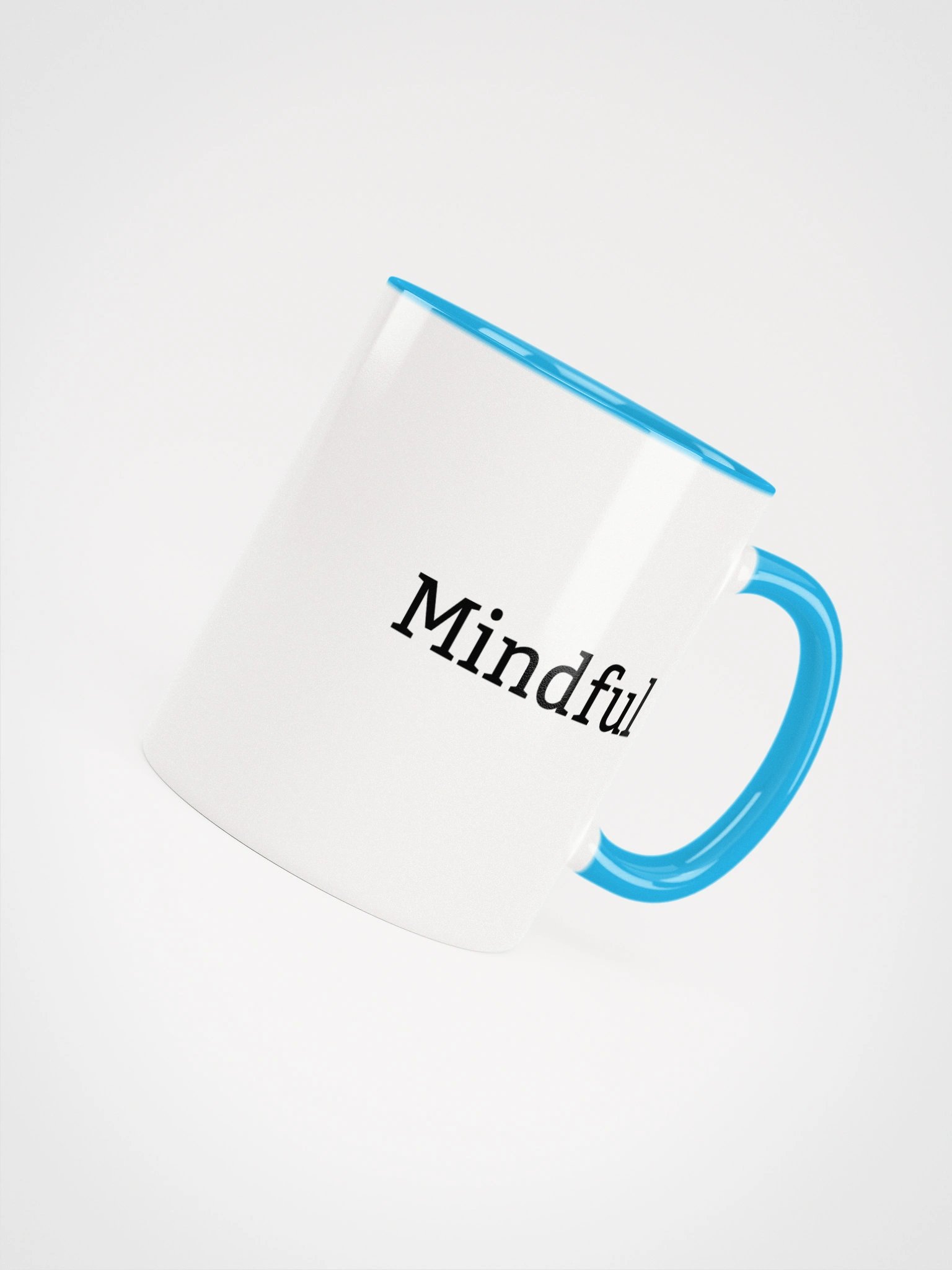 “Mindful” My Vibe Ceramic Mug with Color product image (5)