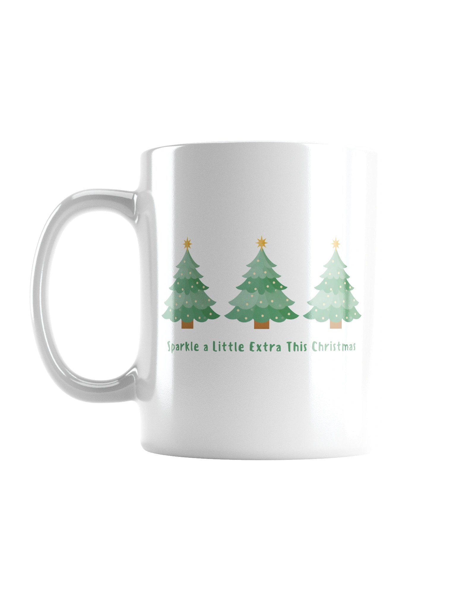 Sparkle a Little Extra This Christmas Mug, Christmas mug, holiday mug product image (1)
