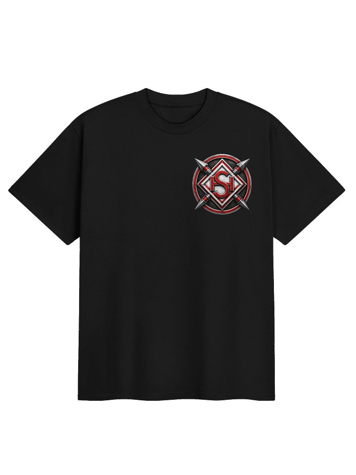 DJ Hood Shaka Red Warrior Shield Tee product image (1)