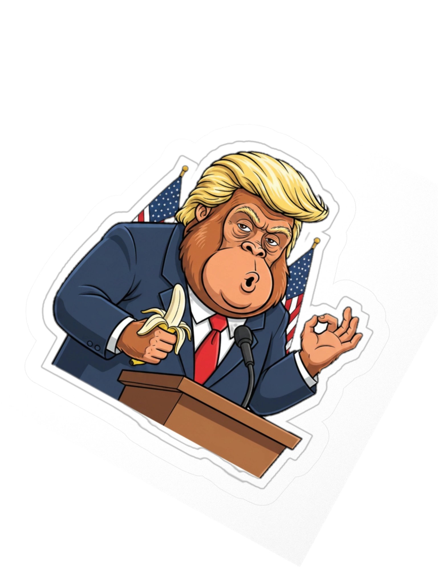 Presidential Primate — Sticker product image (6)