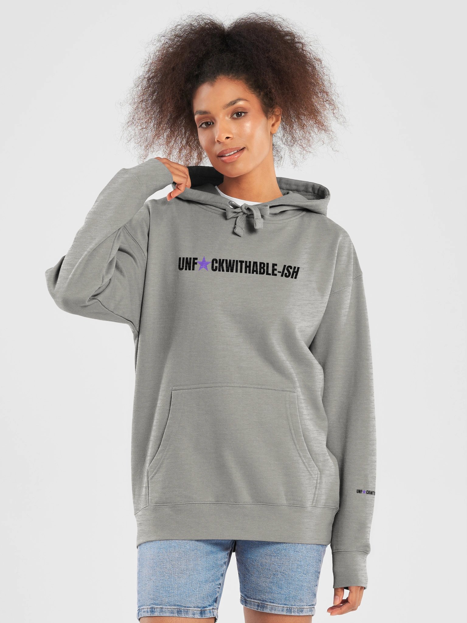 UNF★CKWITHABLE-ISH™ Women's Classic Fashion Pullover Hoodie product image (13)