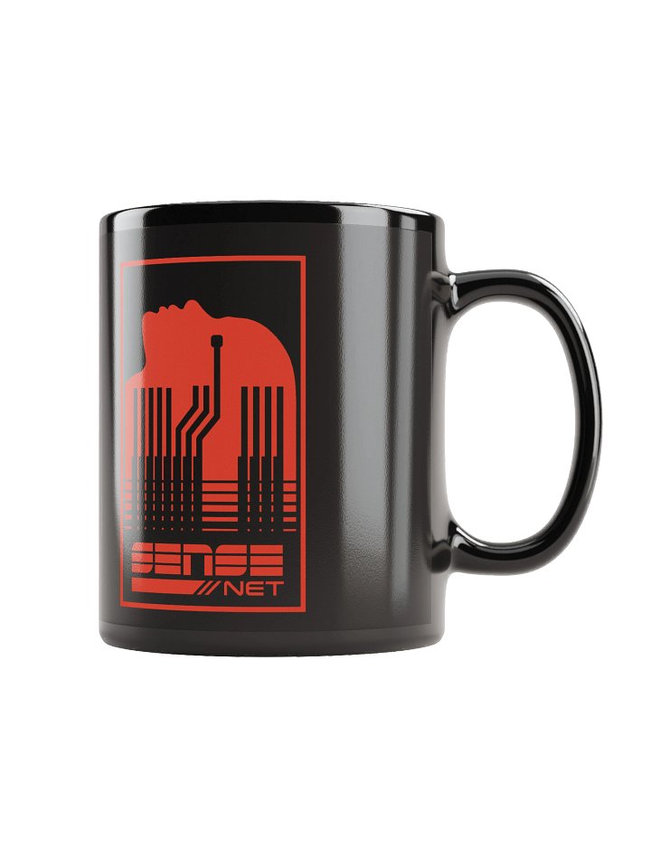 Sense/Net Logo Version 4 Mug (red on black) product image (1)