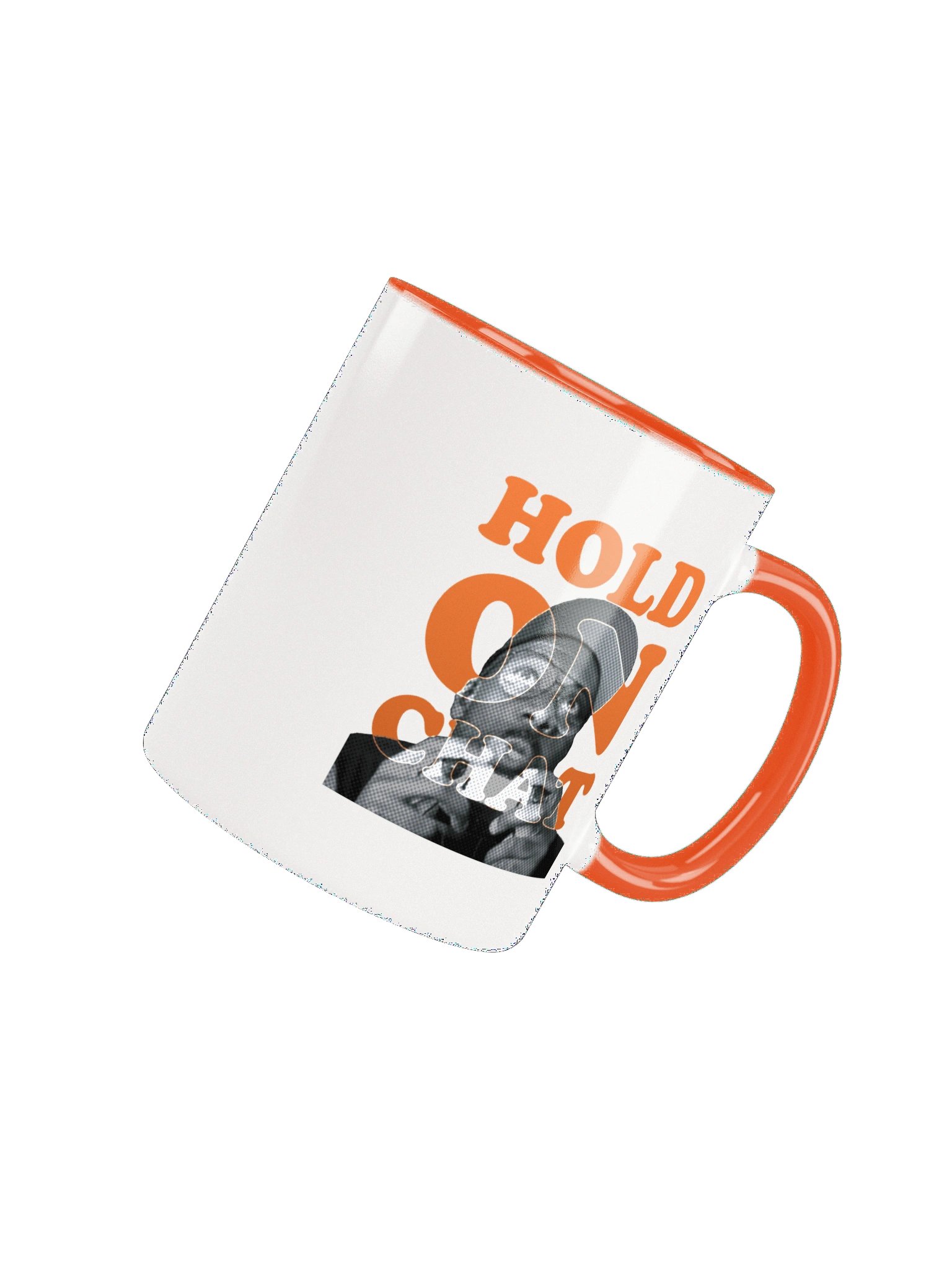 Hold On Chat Ceramic Mug product image (4)