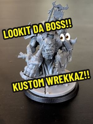 Kitbashed Kustom Orks Wrekkaz! #warhammer40k #warhammercommunity #orks #waaagh #40k 