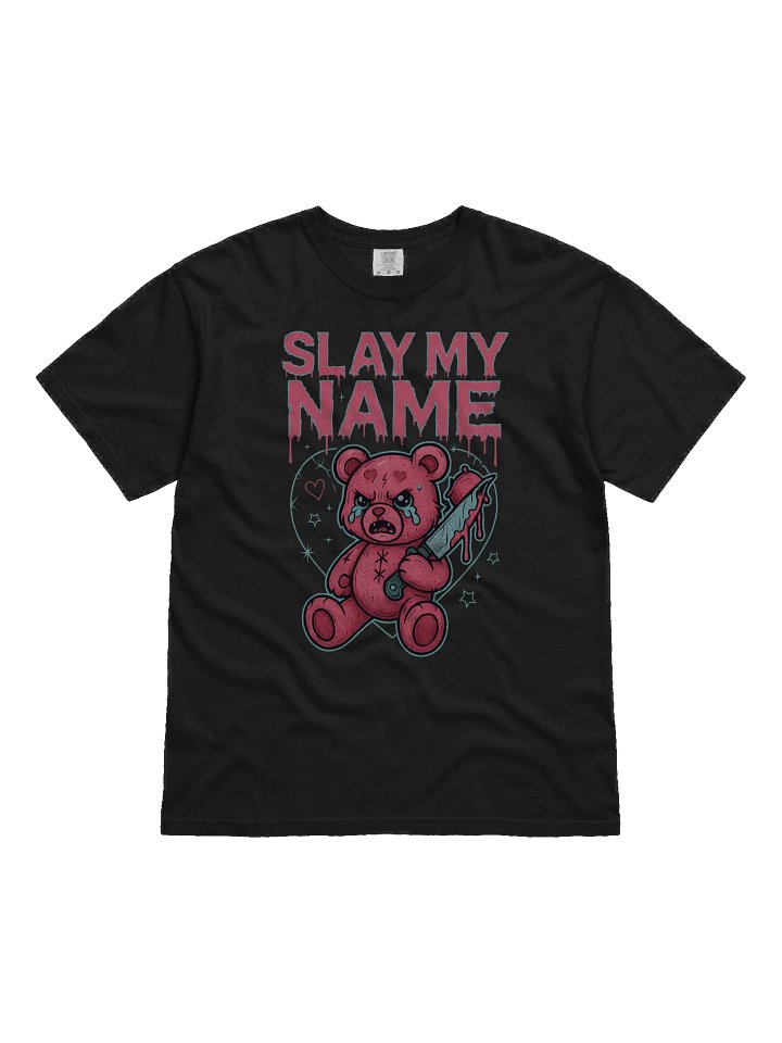 Slay My Name – Lolligore Tee 🐻🔪 Description: product image (1)
