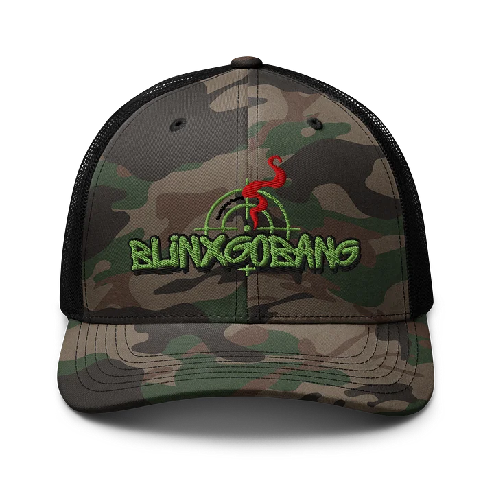 BlinxGoBang Graffiti Camo Trucker Hat product image (1)