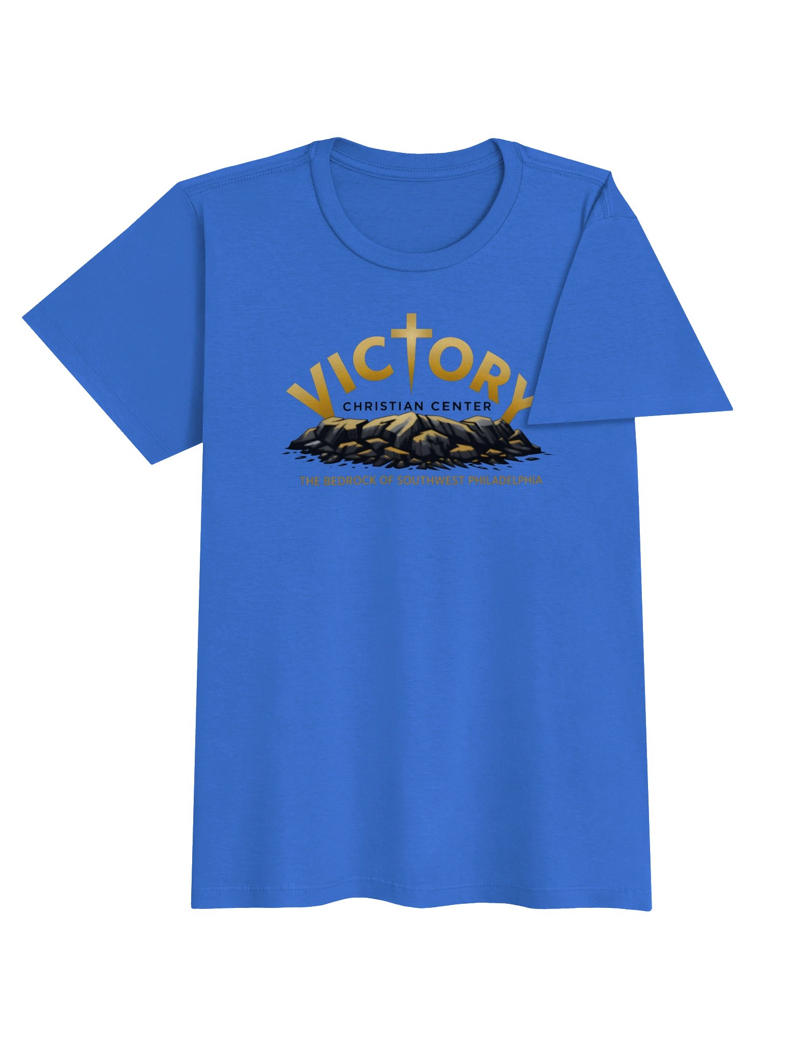Women's Victory Christian Center Bedrock Logo Tee product image (22)